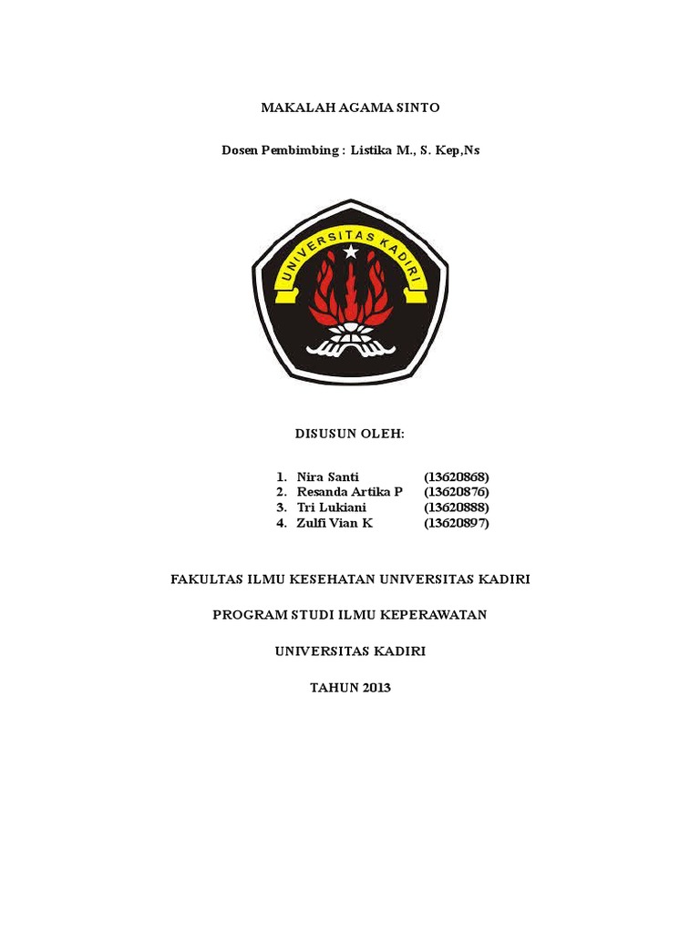 Makalah Agama Shinto