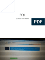 SQL Question and Answer by MRD