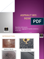 Asphault Mix Design