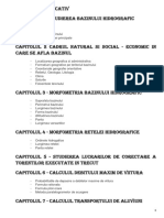 Aplicatie - Amenajare Bazin Hidrografic (Torential) Q - Dimen Baraj