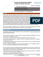 Gabarito Justificado - Direito Empresarial PDF