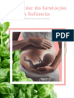 E-Book NUTRIÇÃO DA GESTAÇÃO A INFANCIA