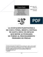 Paunero Et Al 2015 La Ocupacion Pleistocenica de Cueva Tune (1)