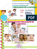 Enfermedades infantiles más comunes