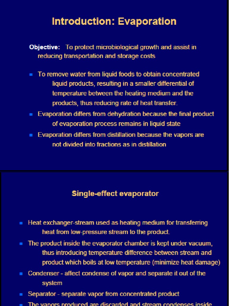 Principles and Designs of MultipleEffect Evaporators PDF