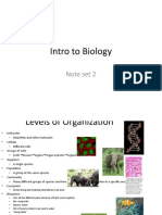 Intro To Biology Note Set 2