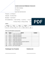 Laporan Tahunan Sukan Dan Permainan Tahun