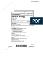 Human Biology: Edexcel IGCSE