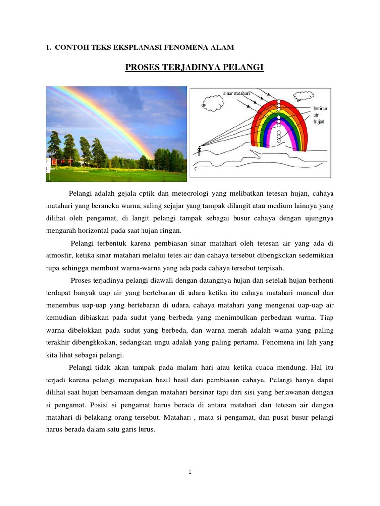 Contoh Teks Eksplanasi Singkat Beserta Strukturnya / Contoh Teks