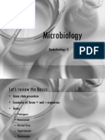 Microbiology: Biotechnology II