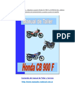 Manual Honda CB 900 F y CB 900 Bol Dor