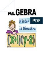 Caratula de Algebra