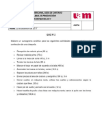 Quiz N°2 - Análisis de Procesos