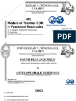 Universidad Autónoma Del Carmen: SPE-180361-MS Models of Thermal EOR in Fractured Reservoirs