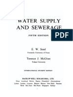 E. W Steel Water Supply and Sewerage McGraw-Hill Series in Water Resources and Environmental Engineering 1979 PDF