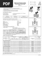 030 - 8316 Valvula Solenoide