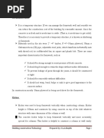 What Is The Column Kicker - Its Formworks, Application and Advantages ...