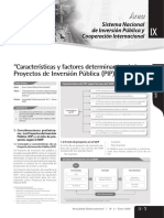 AG Características y Factores Determinantes de Los Proyectos de Inversión Pública (PIP) Exitosos PDF