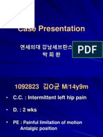 Case Presentation on Post-Streptococcal Reactive Arthritis