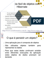 Persist en CIA de Objetos Com Hibernate