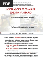 Aula 4 - Instalações de Esgotos