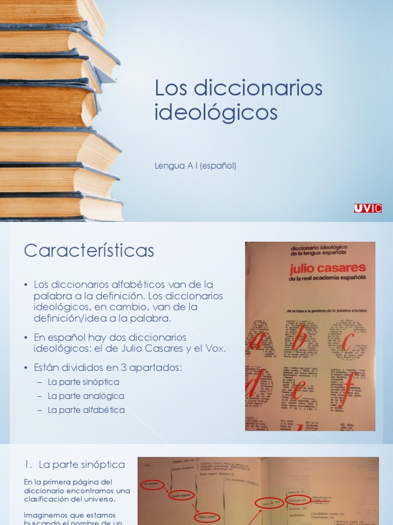 Los Diccionarios Ideológicos | PDF
