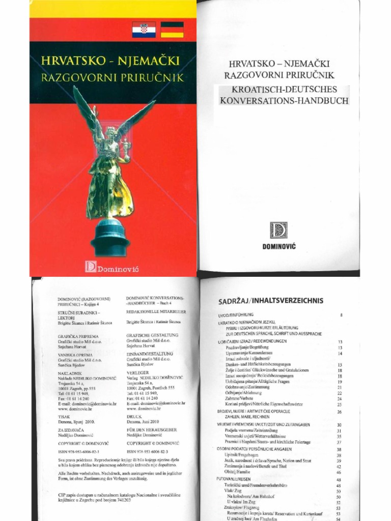 155799332 Hrvatsko Njemacki Razgovorni Prirucnik Pdf