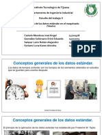 Exposicion datos estandar en maquinado