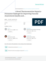 Evaluation of a Novel Thermosensitive Heparin Poloxamer NMR-FTIR