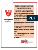Alerta Informativa DPC CGTP 003-17