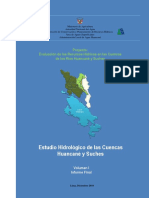 Estudio Hidrologico Cuencas Huancane y Suches
