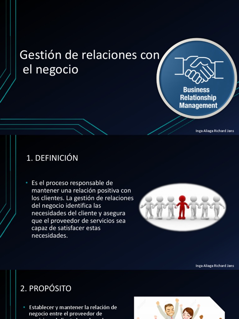 Gestión de Relaciones Con El Negocio | PDF | La satisfacción del ...