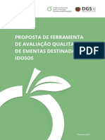 Proposta de Ferramenta de Avaliacao Qualitativa de Ementas P IDOSOS