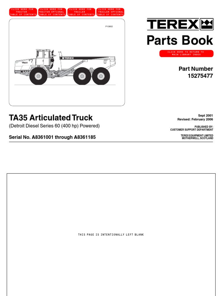Ta35 Libro de Partes | PDF | Transmission (Mechanics) | Screw