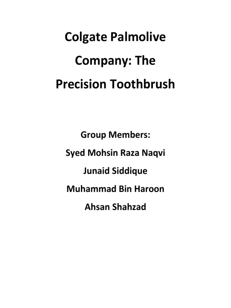 Colgate Palmolive Report PDF