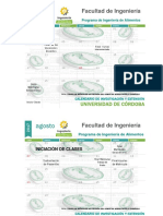 Calendario Academico Comite Invex Ingal II-2017