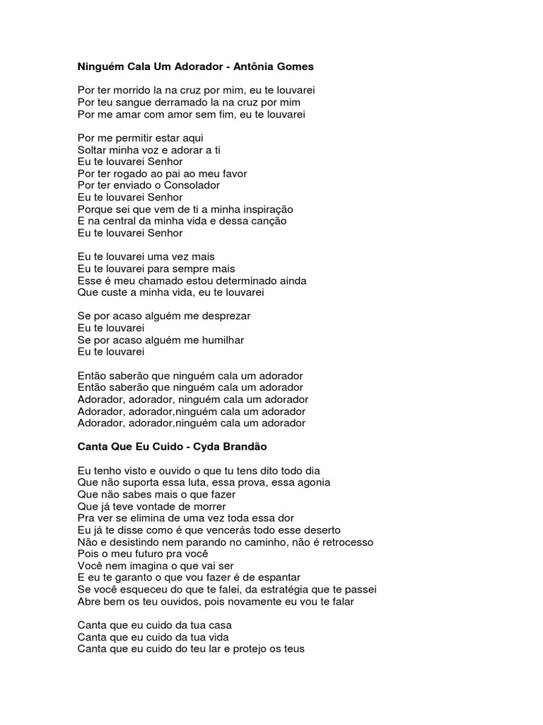 letra musica te adorarei