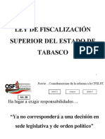 Presentación de Ley fiscalización set