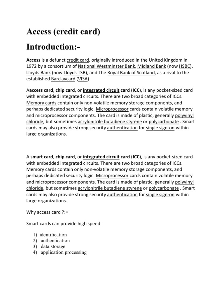C Is A Defunct Credit Card, Originally Introduced in The United Kingdom ...
