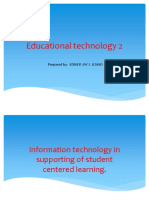 Educational Technology 2: Prepared By: EDMER JAY L. ICNAD