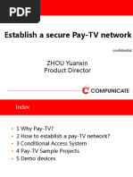 6establish A Secure Pay-TV Network-Zhouyuanxin