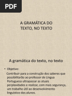 A Gramática Do Texto