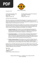  City of Olympia Trespass Letter