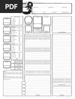 Fantasy AGE-Character Sheet Redesigned Byfrancita FILLABLE | PDF ...