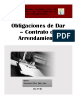 Obligaciones de Dar