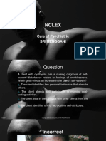 Nclex Group Care of Phsychatric