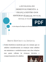 1. a Ecologia Do Desenvolvimento- Bronfenbrenner