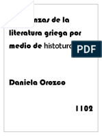 Enseñanzas de La Literatura Griega Por Medio de Histoturas