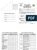 FORM 138 Template 2015 2016
