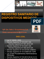2 DISPOSITIVOS MEDICOS Decreo Sup Remo #016-2011-SA PPTX (1) 2 11 17